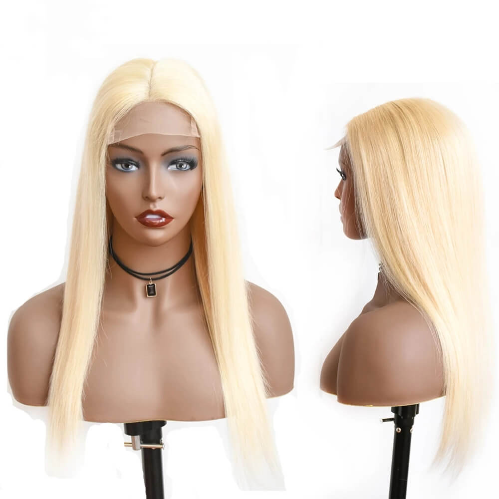 Dachic Hair 613 Blonde 5x5/4*4 Lace Closure Human Hair Wigs