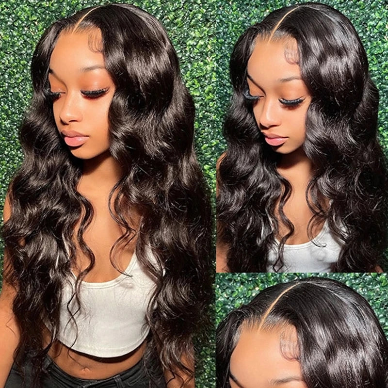 Dachic Hair Body Wave 13x4 Lace Frontal Human Hair Wig For Women Pre Plucked