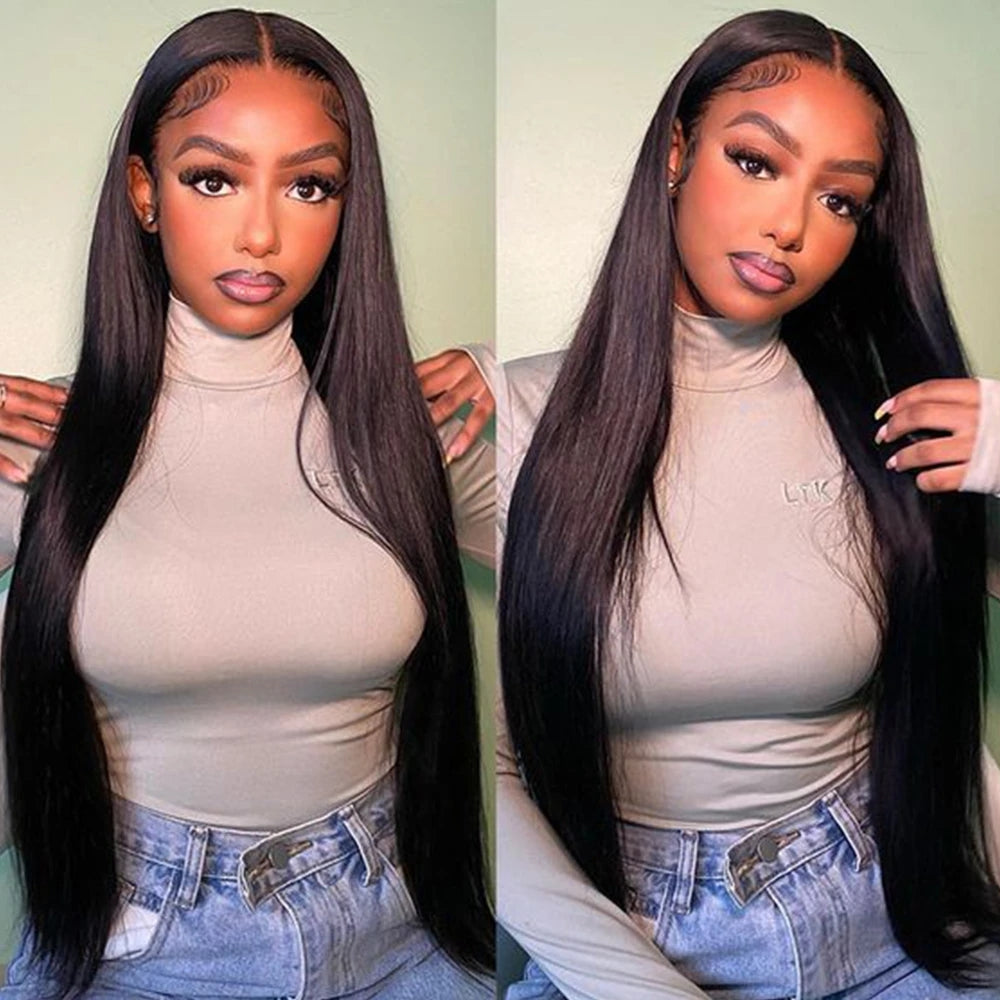 13x4/13x6 HD Lace Front Human Hair Wigs For Women Malaysian Straight Remy Human Hair Wigs Lace Frontal Wig