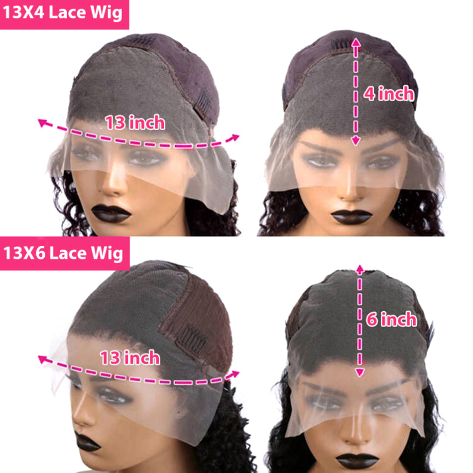 Hairstylist Works Elegant Asymmetric Ombre Brown Short Curly Colored Human Hair Bob Wigs