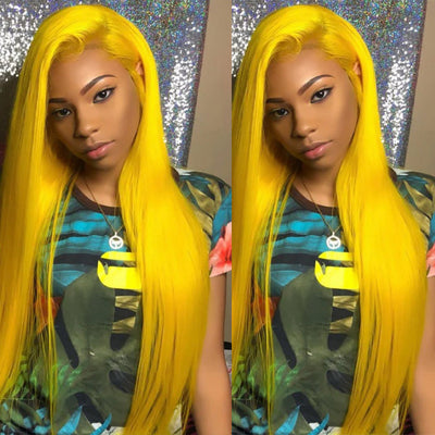 250% Density HD Transparent 13x6 Lace Front Human Hair Wig