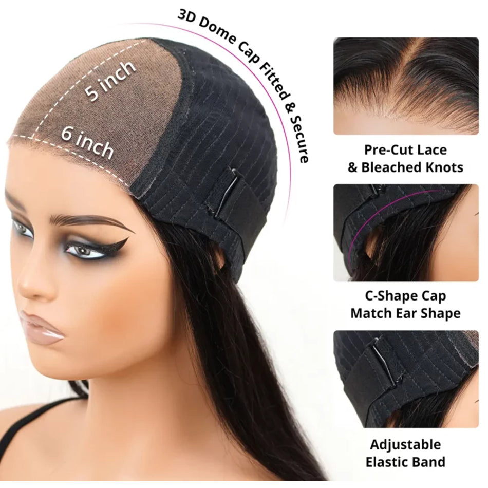 Elegant Medium Brown Short Loose Wave Colored Bob Wigs