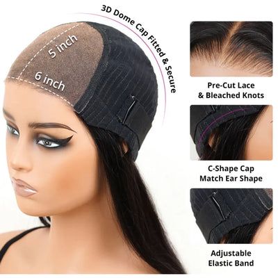 Elegant Medium Brown Short Loose Wave Colored Bob Wigs