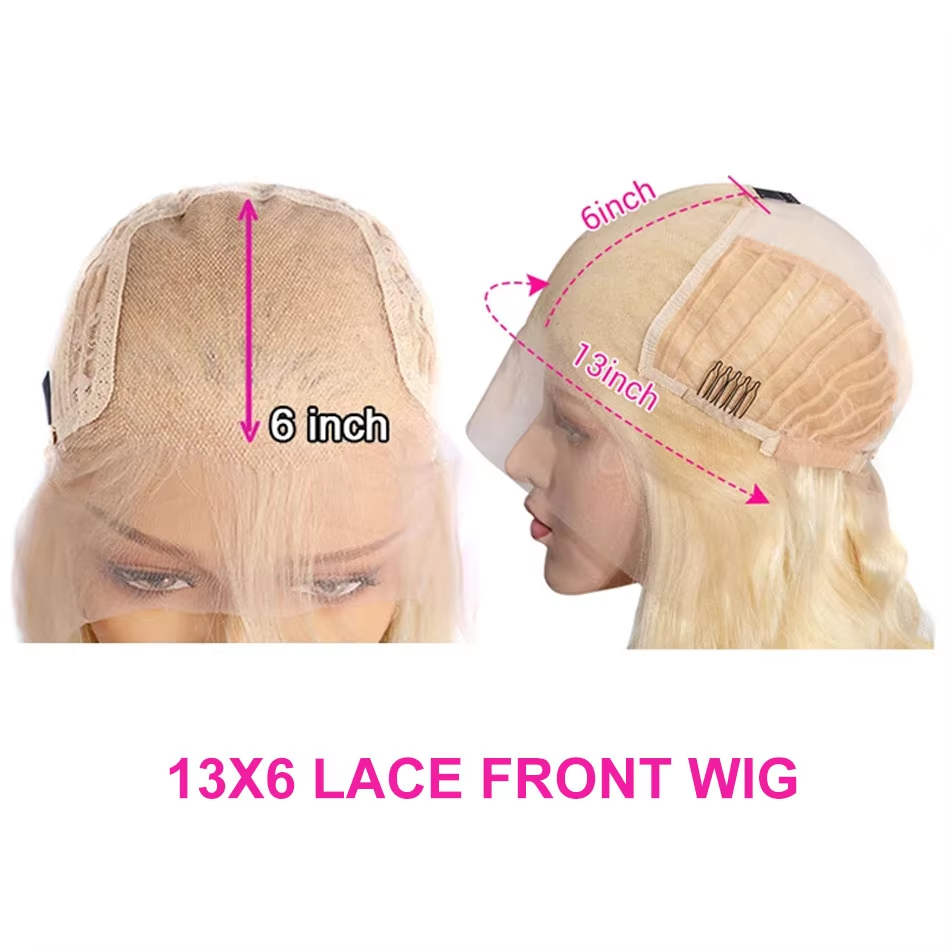 SUPER DEAL ! 613 Blonde HD Transparent 13x6 Lace Front Straight Human Hair Wigs