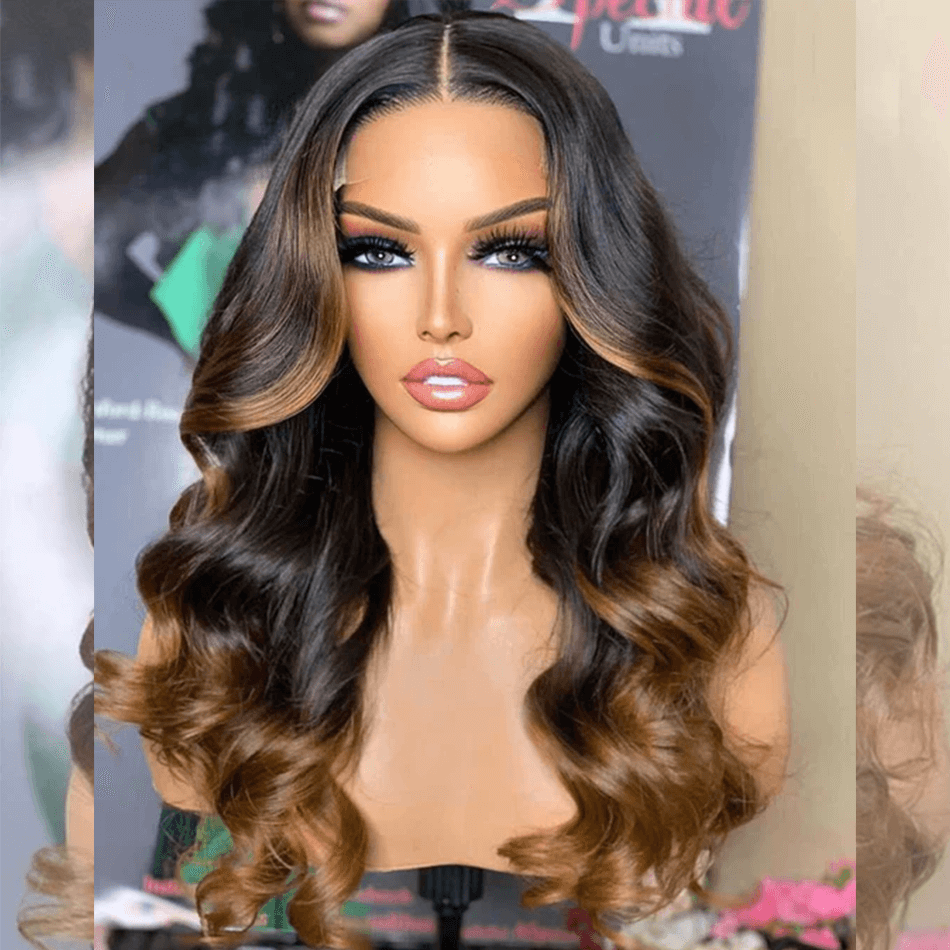 Hairstylist Works Double Drawn 13x6 Lace Front Wig 6x5 Glueless Lace Closure Wig Ready To Wear Human Hair Wigs Body Wave