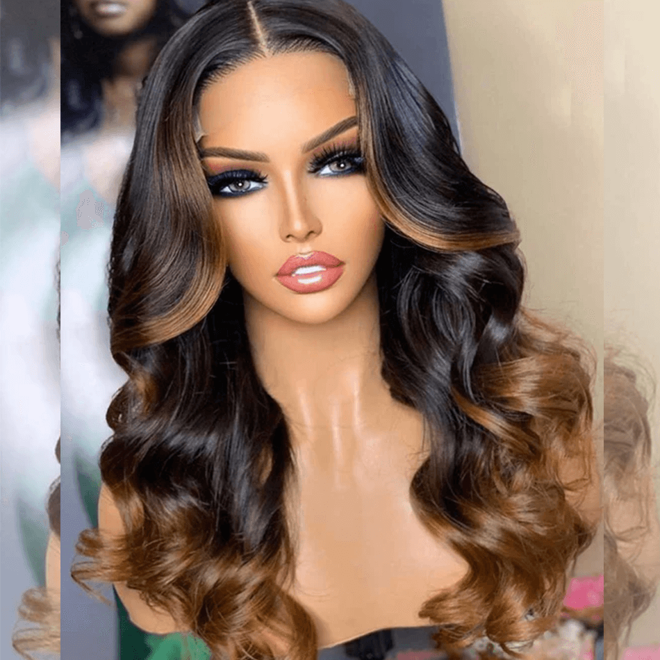 Hairstylist Works Double Drawn 13x6 Lace Front Wig 6x5 Glueless Lace Closure Wig Ready To Wear Human Hair Wigs Body Wave