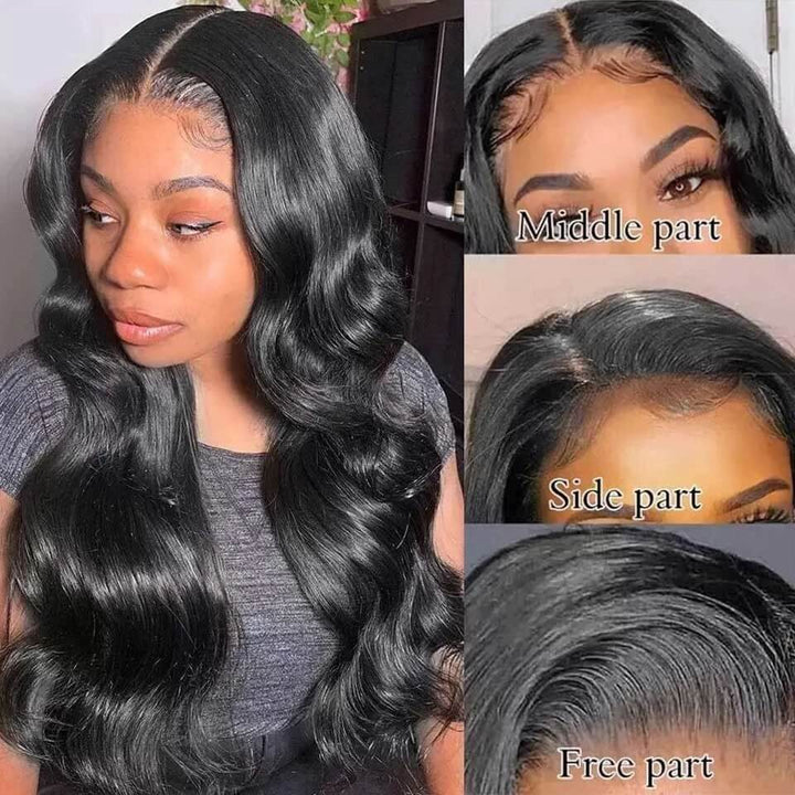 Dachic Hair 32 34 36 38 40 Body Wave Human Hair 4x4/5x5/13x4/13x6 Lace Front Closure Wig