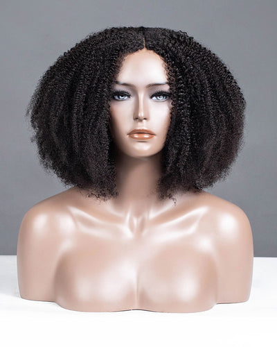 Afro Kinky Curly Seamless V-Part Wig-066