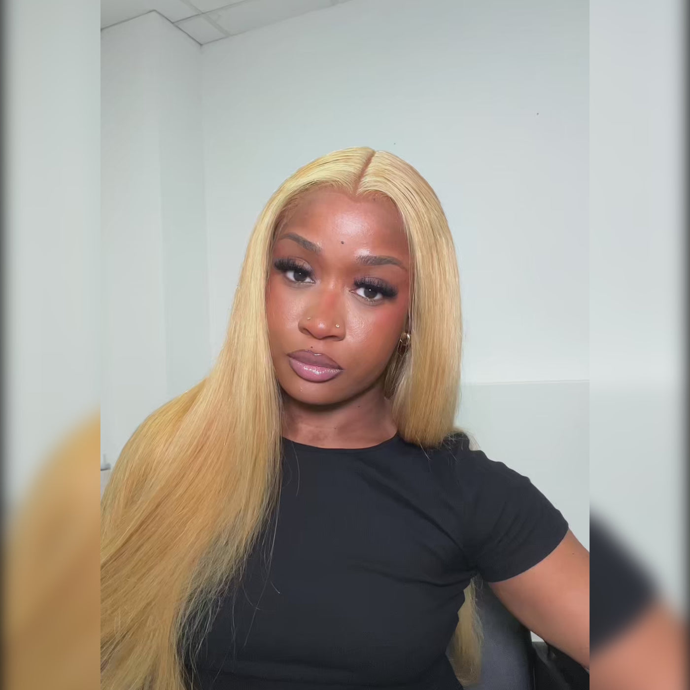 SUPER DEAL ! Honey Blonde Colored 13x6 Lace Front Human Hair Wigs
