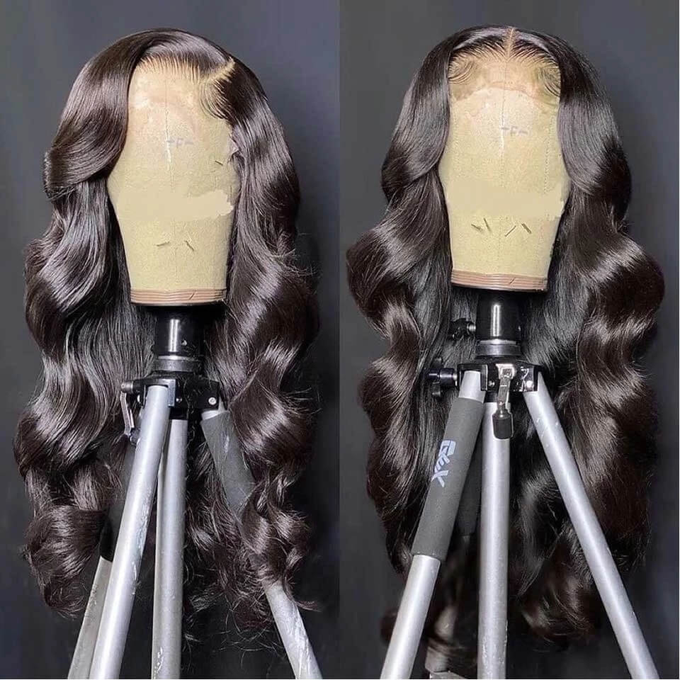 Dachic Hair 13x6 Lace Front Human Hair Wigs Brazilian Body Wave Frontal Wigs