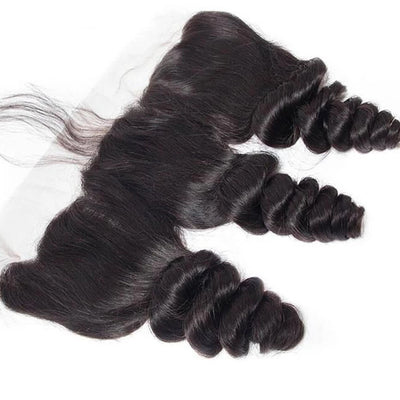 Dachic Hair 13x4 13x6 4x4 5x5 Lace Frontal Closure With Loose Wave Human Hair Bundles Brazilian Hair Weave Bundles