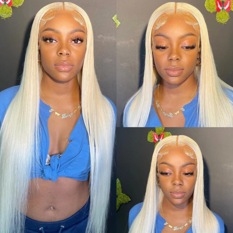 Dachic Hair 613 Blonde 5x5/4*4 Lace Closure Human Hair Wigs