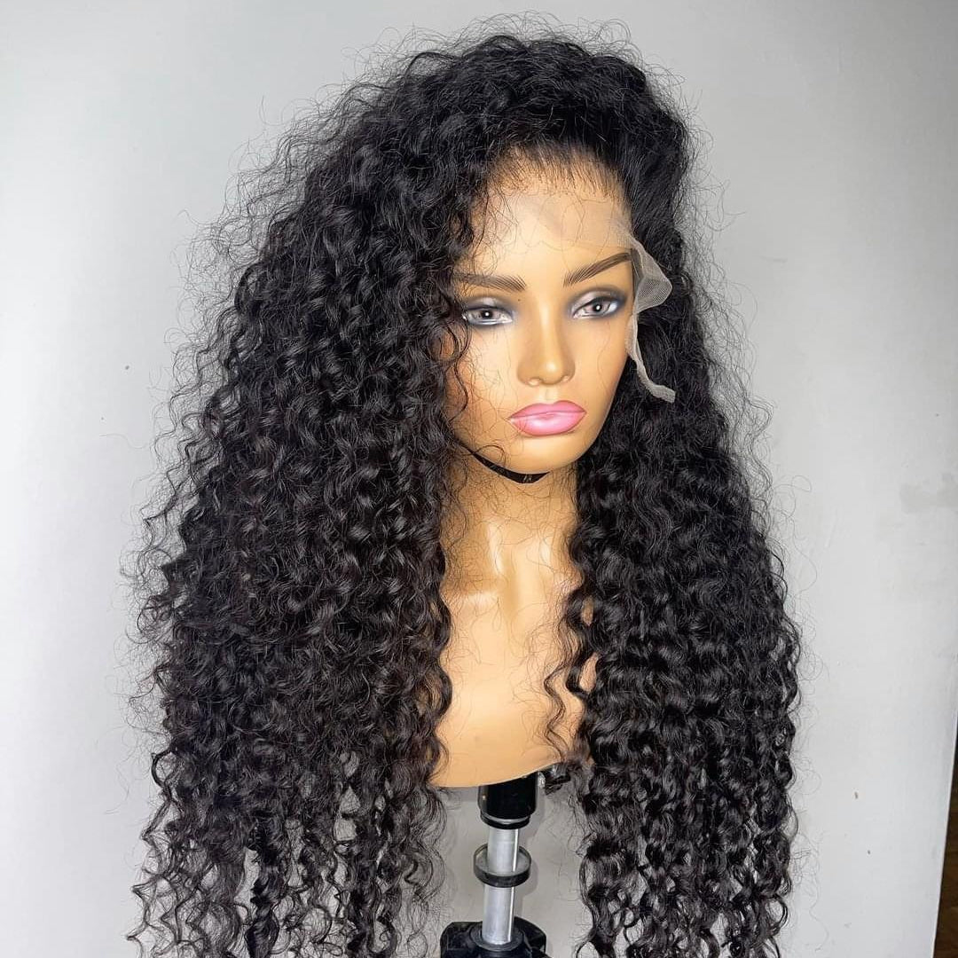 No.21 Dachic Hair Bohemian Curly 13x4 Lace Frontal Human Hair Wigs Brazilian Remy Curly Lace Front Wig