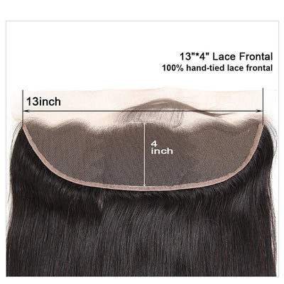 Dachic Hair 4x4 5x5 Lace Closure 13x4 Straight HD Lace Frontal Brazilian Remy Human Hair Closure Pre Plucked Natural Hair Line