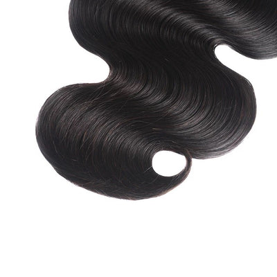 Dachic Hair Super Double Drawn Bundles Body Wave With 13x4 4x4 HD Lace Frontal Closure Virgin Hair Brazilian Hair